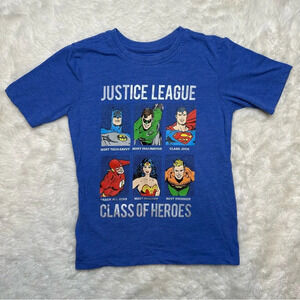 Justice League T-Shirt Blue Size XS